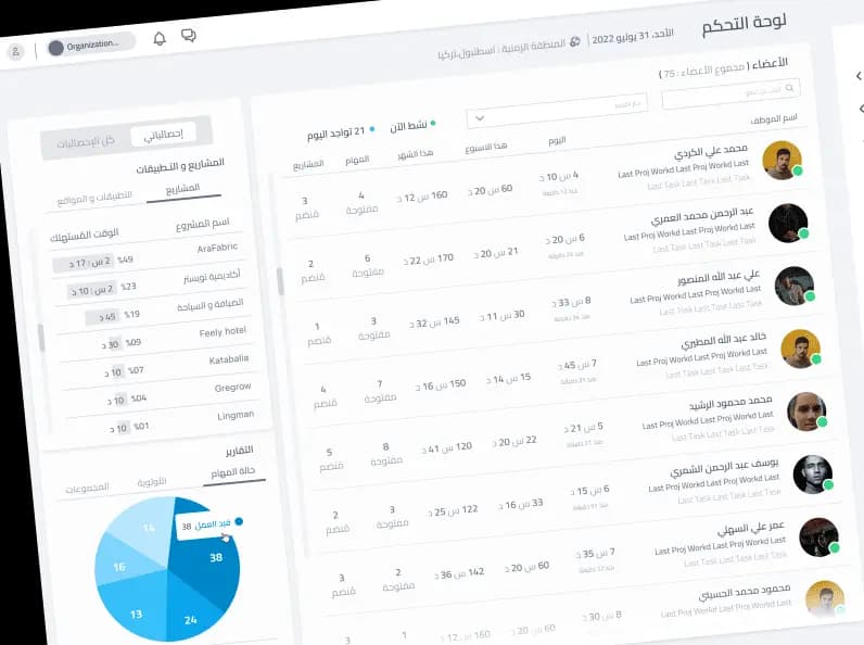 لإنتاجية أفضل - Business illustration